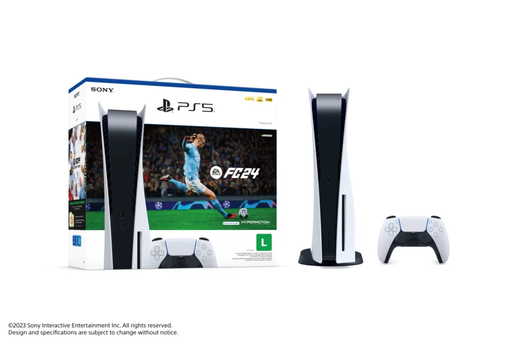 É OFICIAL! Sony Playstation anuncia o lançamento do Bundle EA Sports FC 24 do PS5!