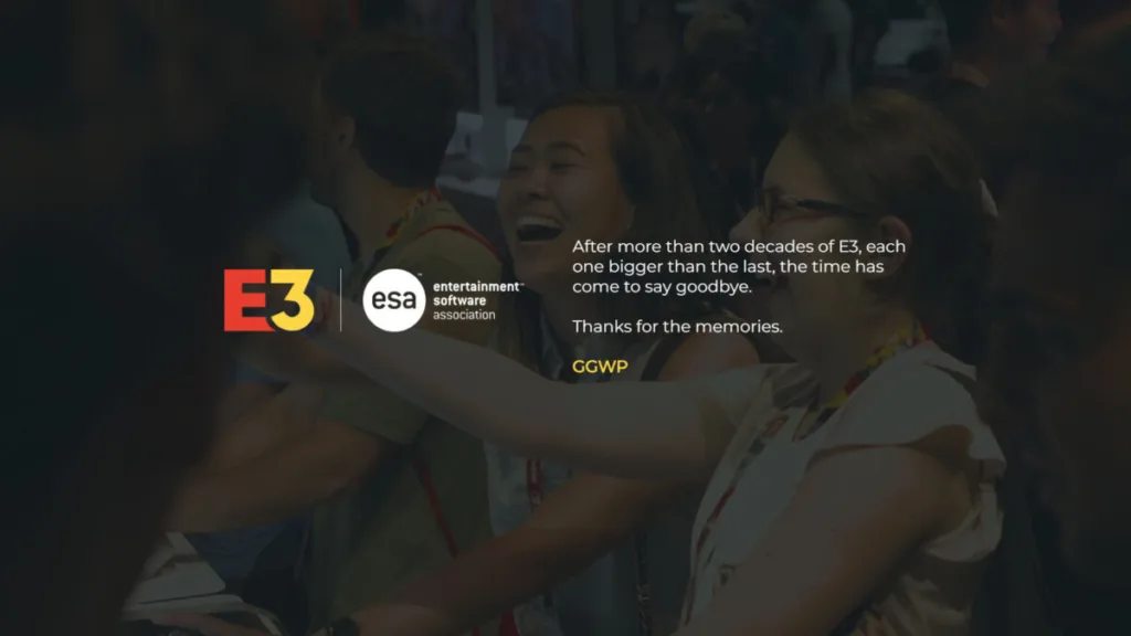 E3 está oficialmente “morta”