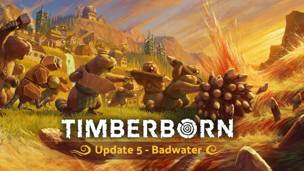 É a febre do castor! Timberborn ganha um grande update!