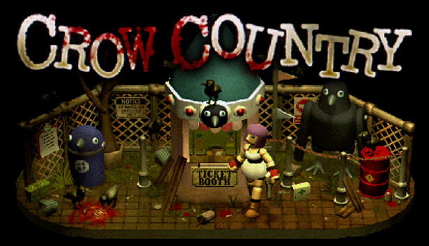 Crow Country chega em maio, relembrando a era de ouro PlayStation