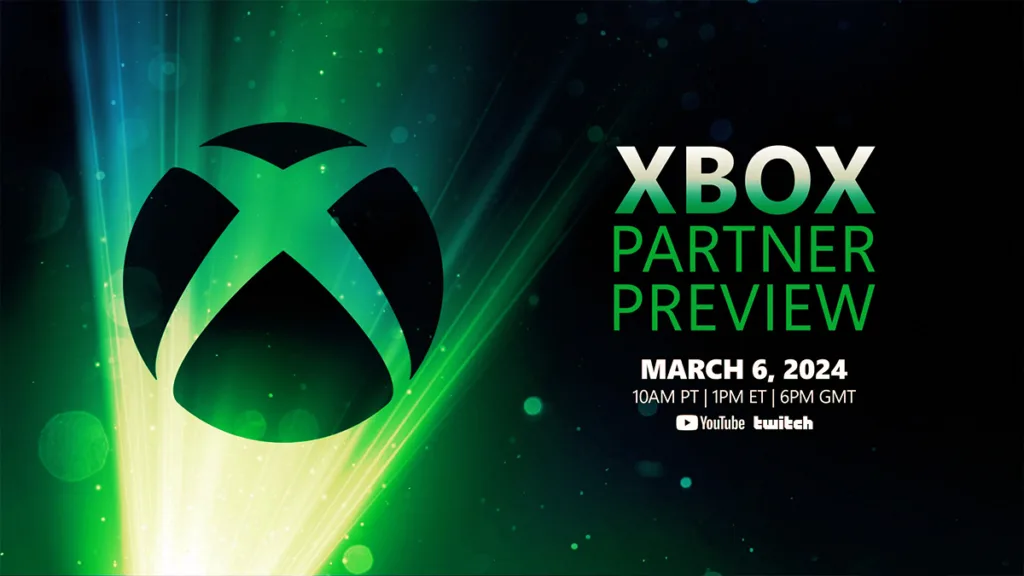 Transmissão Xbox Partner Preview é marcada para 6 de março