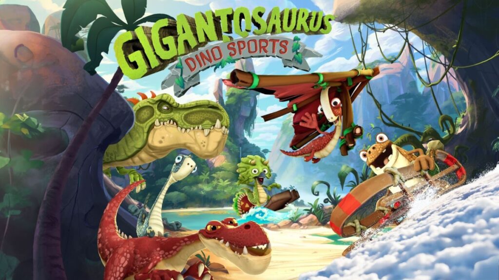 Gigantosaurus: Dino Sports é anunciado para todas as plataformas