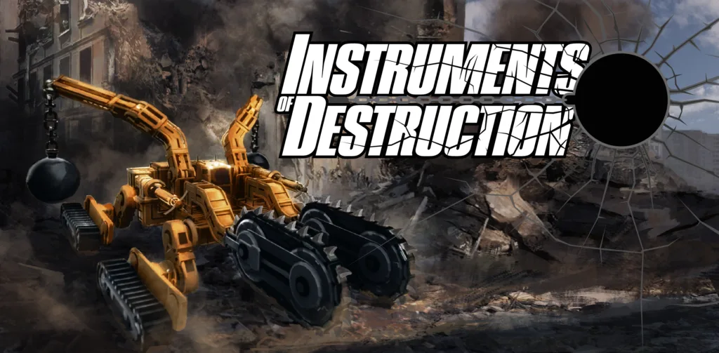 A destruição de veículos insana de Instruments of Destruction explode em maio!