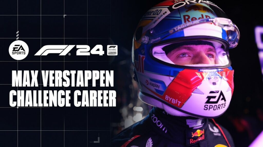 EA promove desafio exclusivo de Max Verstappen em F1 24