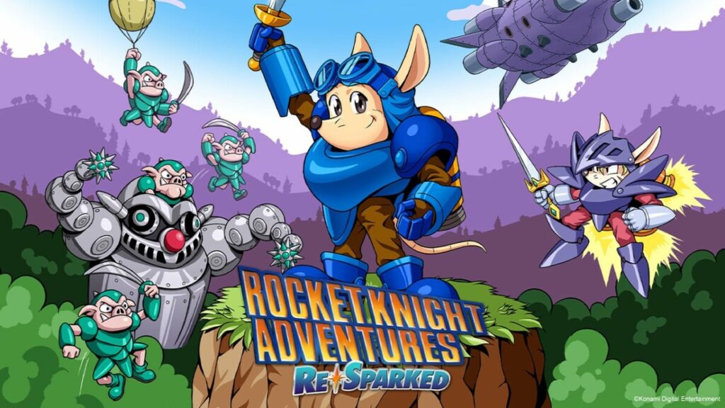 Rocket Knight Adventures: Re-Sparked! será lançado em 11 de junho