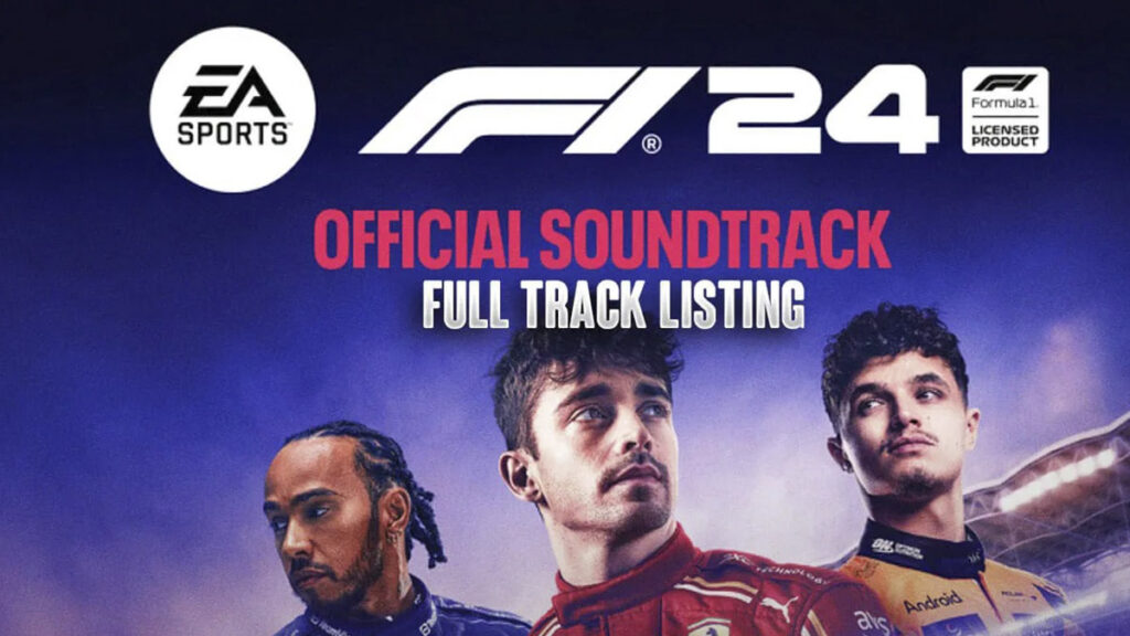 Confira a trilha sonora de F1 24