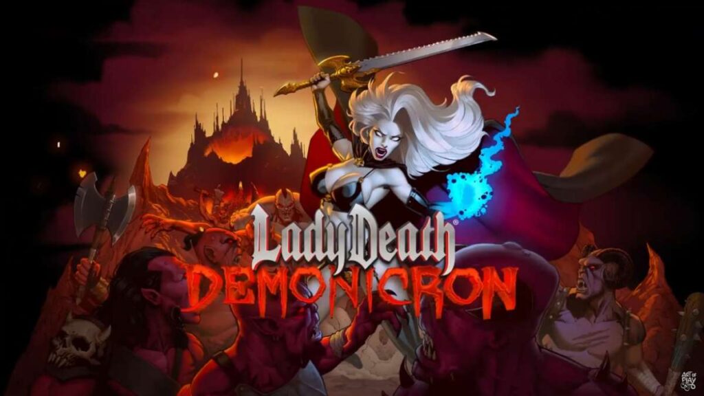 Adaptação do jogo Lady Death Demonicron arrecada fundos em 48h de campanha no Kickstarter