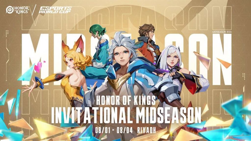 Detalhes do Honor of Kings Invitational Midseason x Esports World Cup são revelados