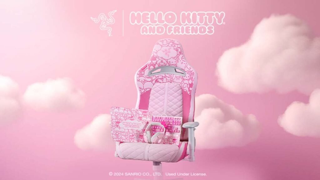 Coleção Razer | Hello Kitty and Friends retorna para celebrar 50 anos de fofura