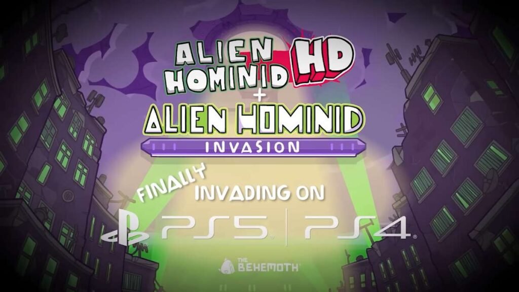 Alien Hominid Invasion e Alien Hominid HD chegando ao PS5 e PS4