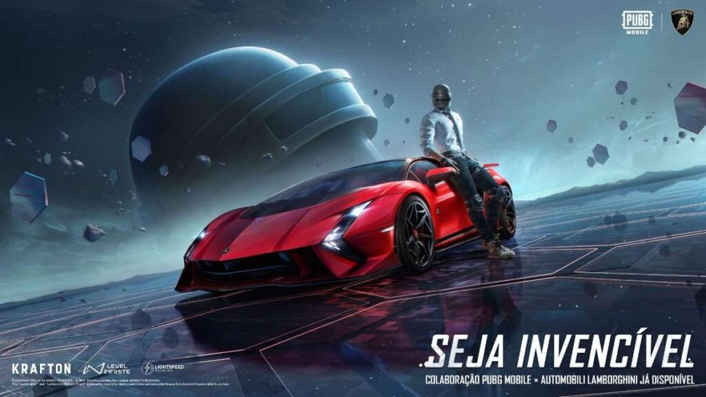 Automobili Lamborghini chega acelerando ao PUBG MOBILE