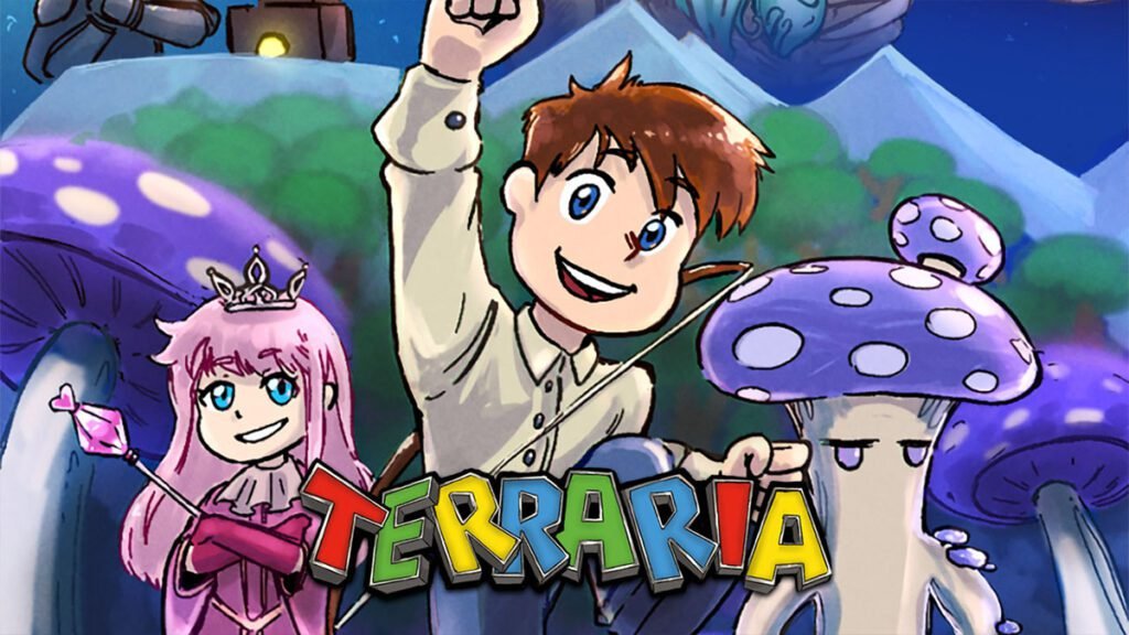 Terraria supera as vendas do clássico Super Mario Bros!