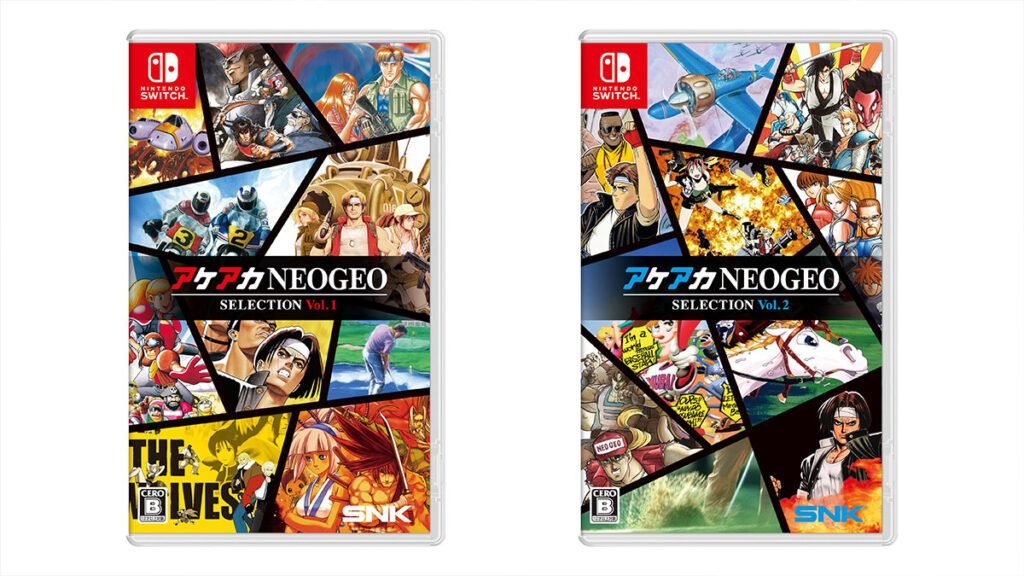 ACA NEOGEO Selection Vol. 1 e 2 são anunciados para Switch
