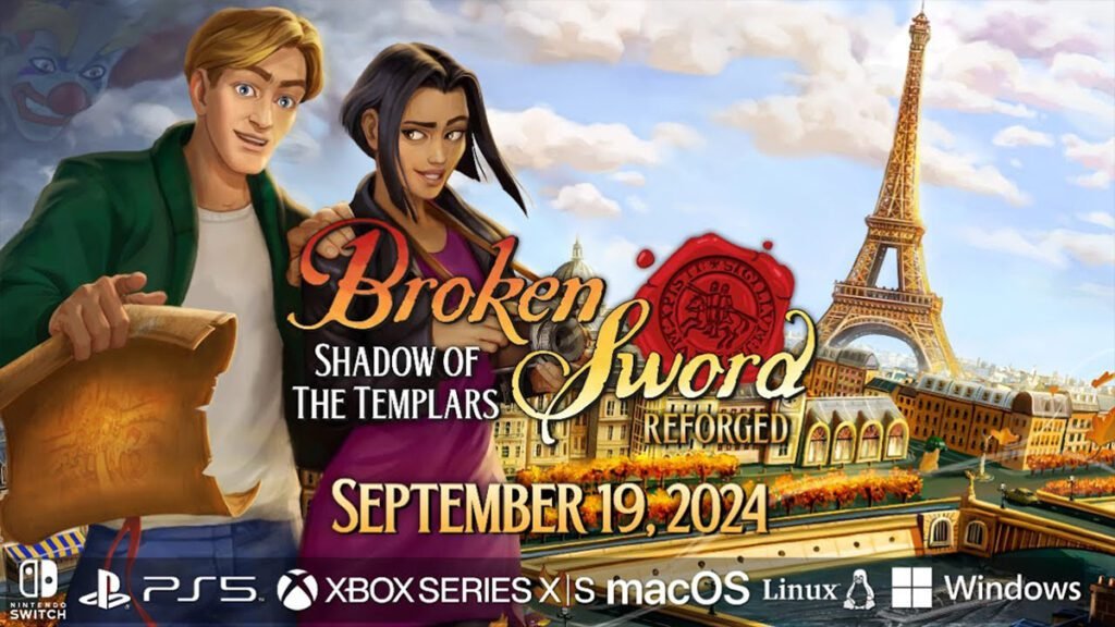 Confira o trailer de lançamento de Broken Sword: Shadow of the Templars – Reforged
