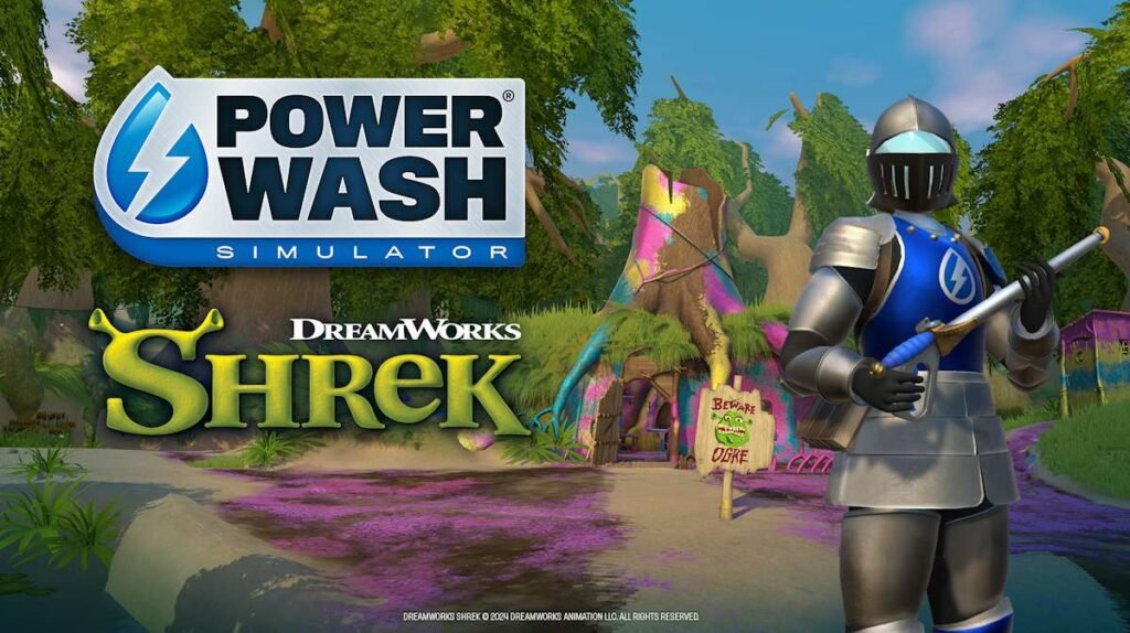 PowerWash Simulator Shrek Special Pack chega em 10 de outubro