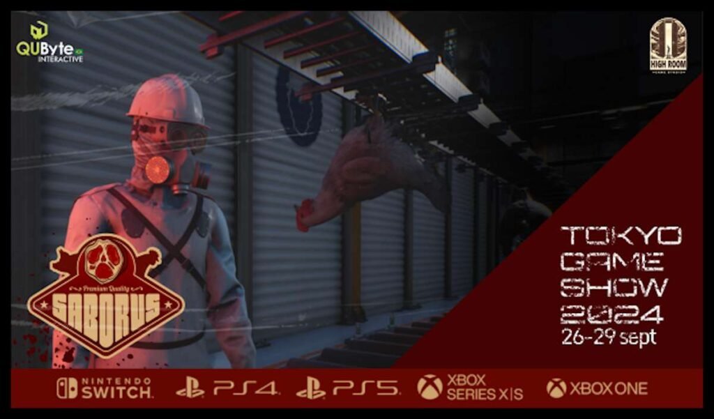 Saborus participará do Tokyo Game Show!