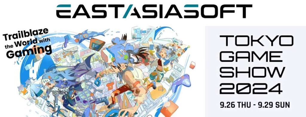 Eastasiasoft Limited irá expor na Tokyo Game Show 2024 seus títulos recém anunciados!