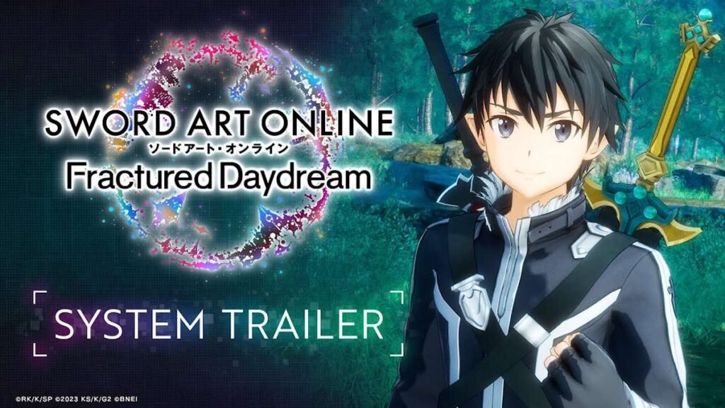 Sword Art Online: Fractured Daydream apresenta trailer de seus sistemas de gameplay