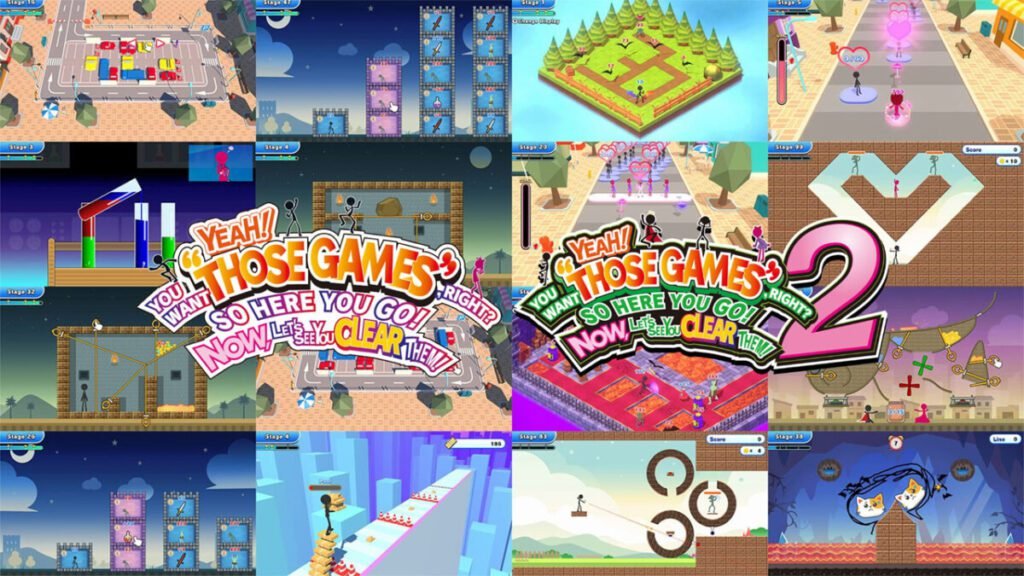 Pacote THOSE GAMES 1+2 será lançado em 19 de dezembro