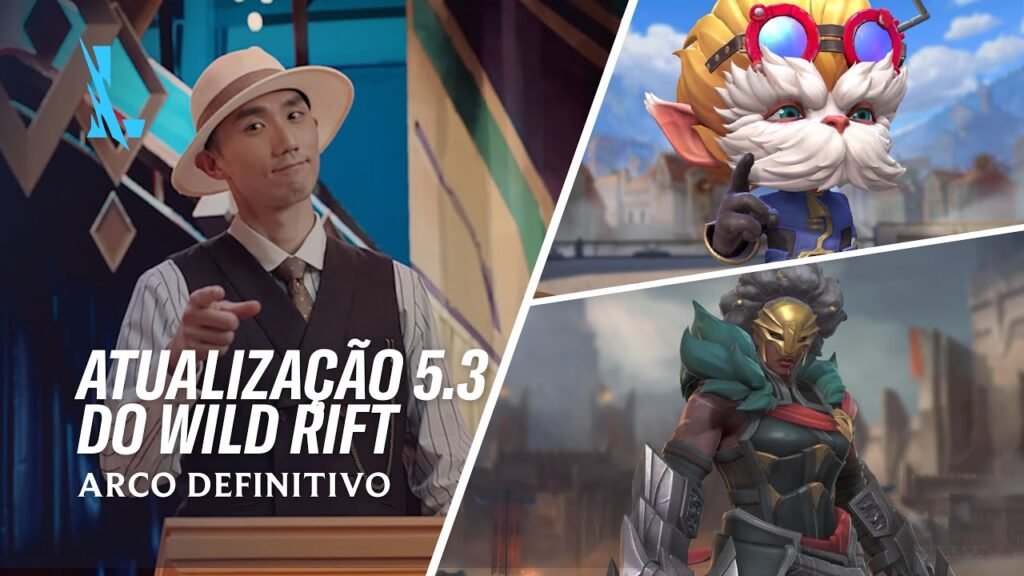 Wild Rift: Atualização ‘Arco Definitivo’ traz Heimerdinger e Ambessa ao hall de Campeões do jogo