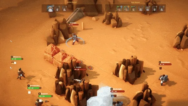Dunebound Tatics Gameplay 2