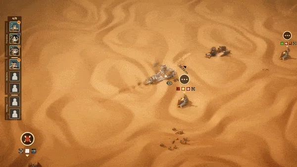 Dunebound Tatics Gameplay 1