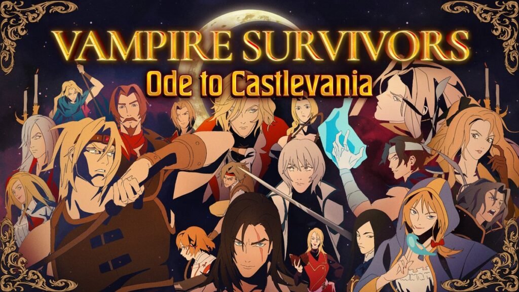 Vampire Survivors recebe DLC “Ode to Castlevania” em 31 de outubro