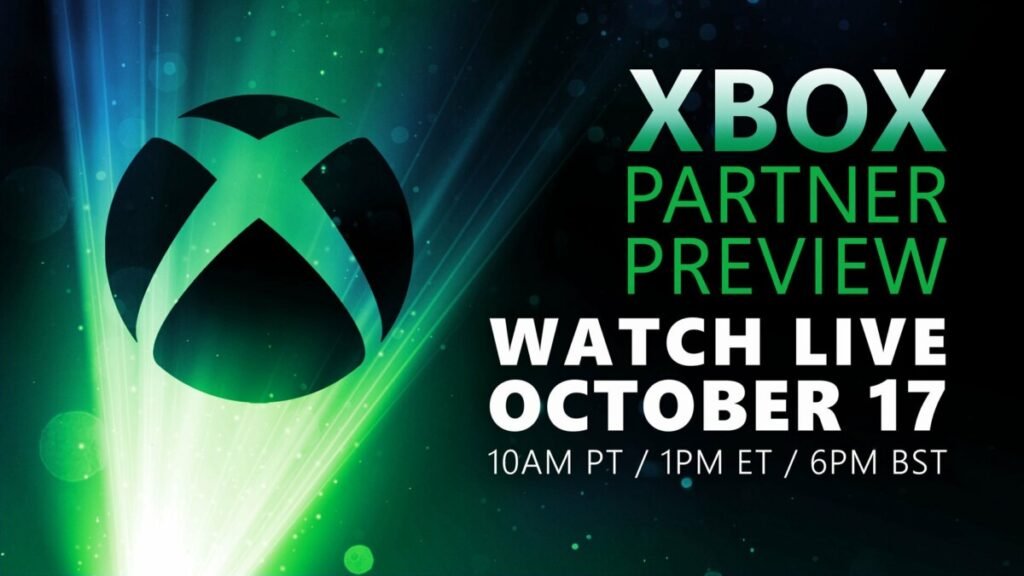 Transmissão do Xbox Partner Preview será realizada na próxima quinta 17 de outubro