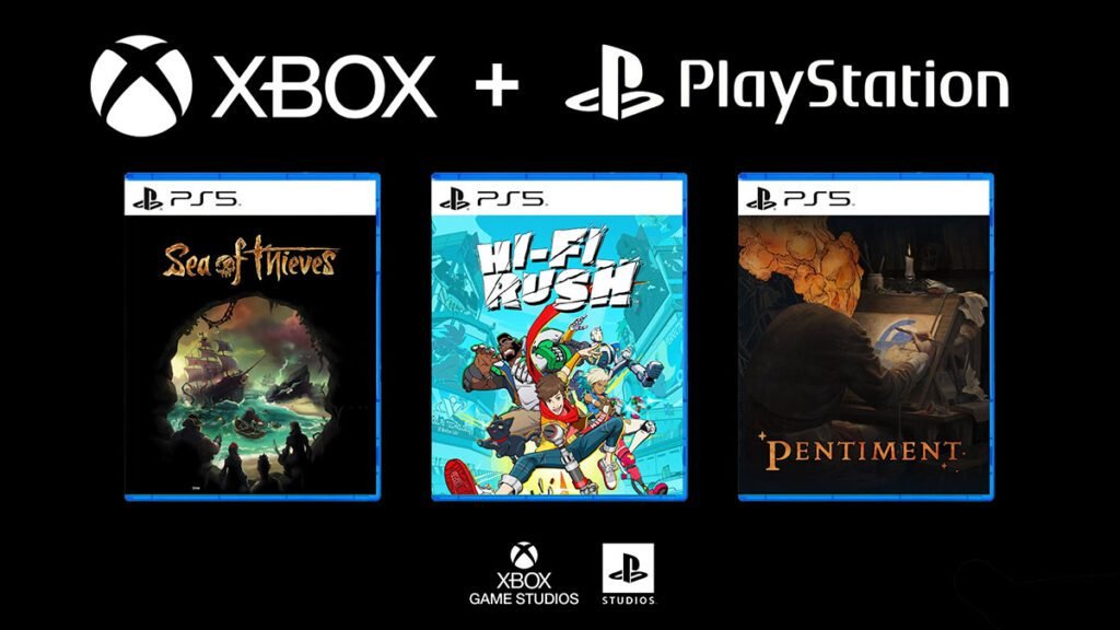 Microsoft confirma que os jogos do Xbox serão lançados no PS5 e Switch