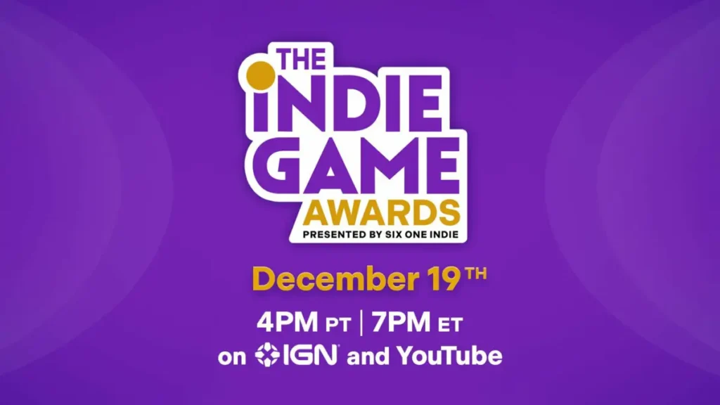 The Indie Game Awards 2024 acontece em 19 de dezembro