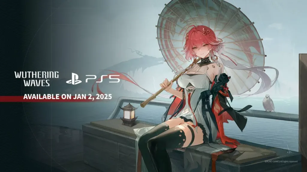 Wuthering Waves será lançado em 2 de janeiro para PS5