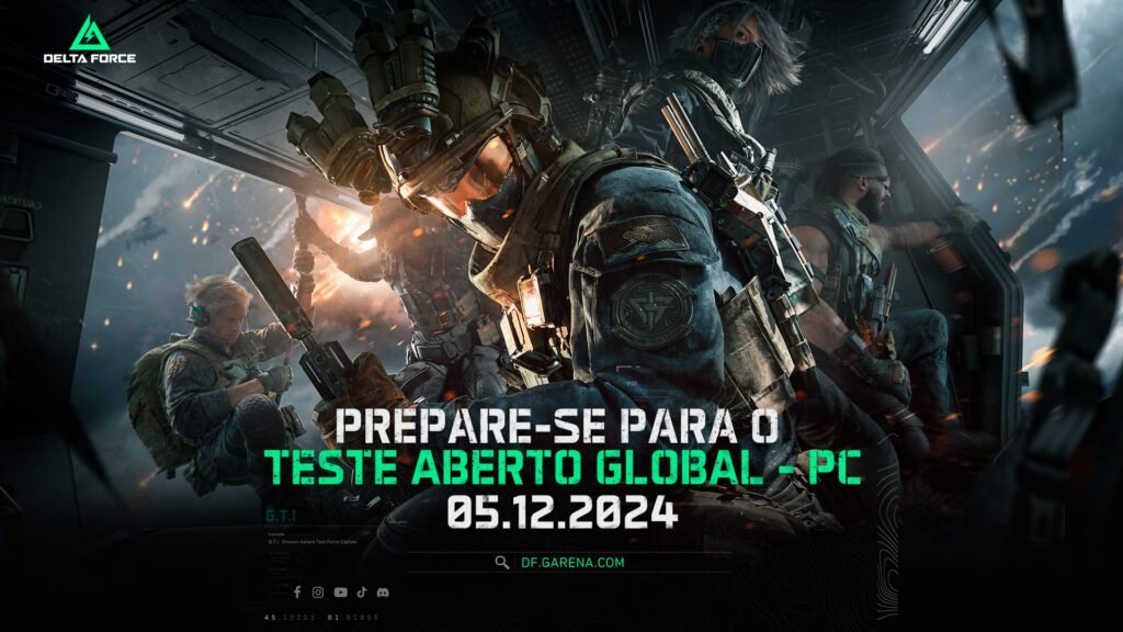 Versão oficial de PC de Garena Delta Force já está disponível!