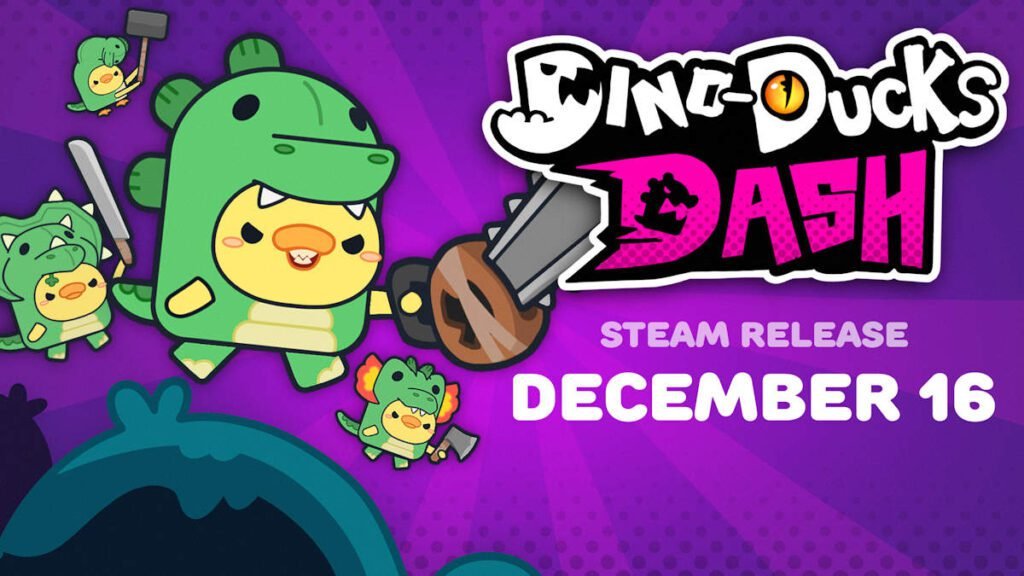 Dino-Ducks Dash chegará ao Steam em 16 de dezembro!