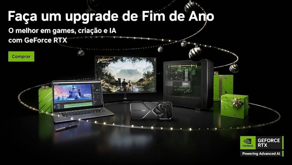 NVIDIA anuncia ofertas para Black Friday e Cyber Monday