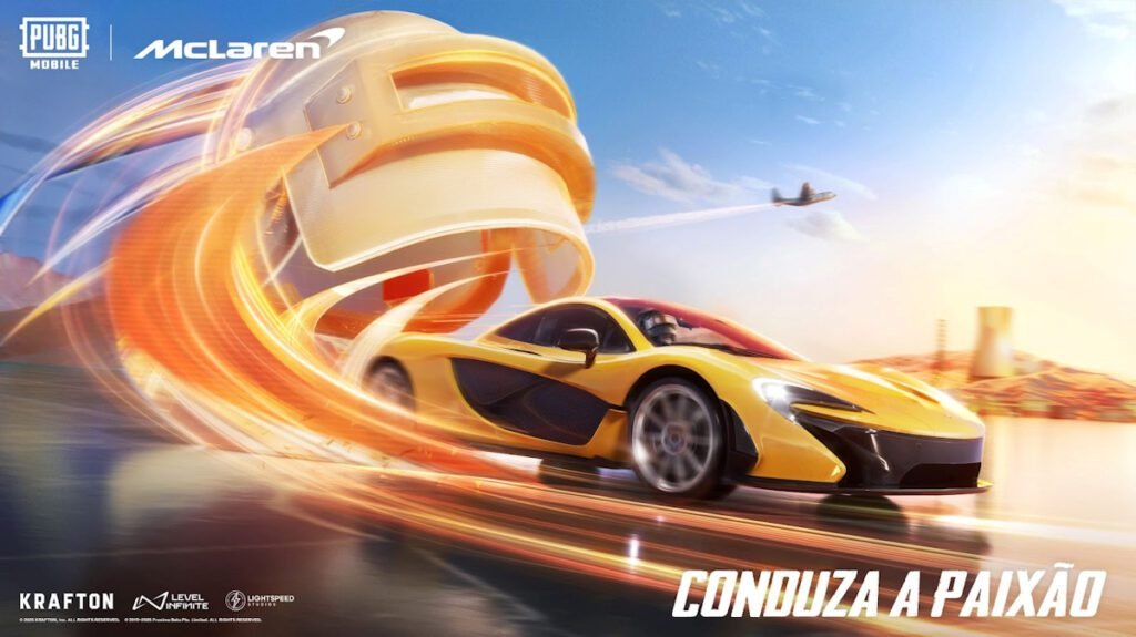 PUBG MOBILE e McLaren se unem para um conteúdo turbinado de Fórmula 1
