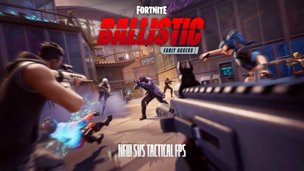 Fortnite vai para primeira pessoa no novo modo 5v5 Ballistic