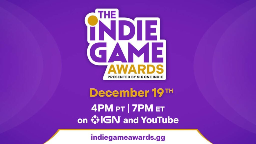 Indie Game Awards vai ao ar na quinta-feira, 19 de dezembro!