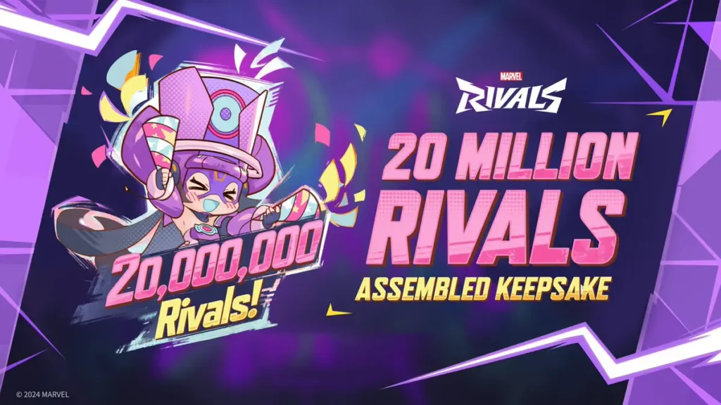 Marvel Rivals ultrapassa a marca de 20 milhões de jogadores