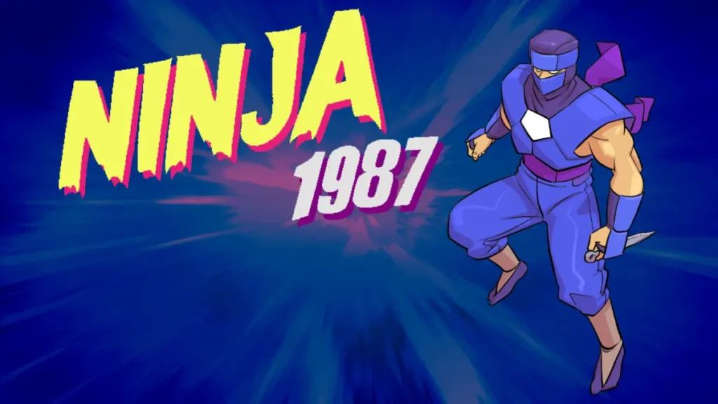 Ninja 1987 chega aos consoles hoje!