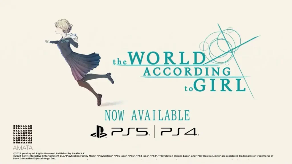 The World According to Girl é lançado para PS4 e PS5