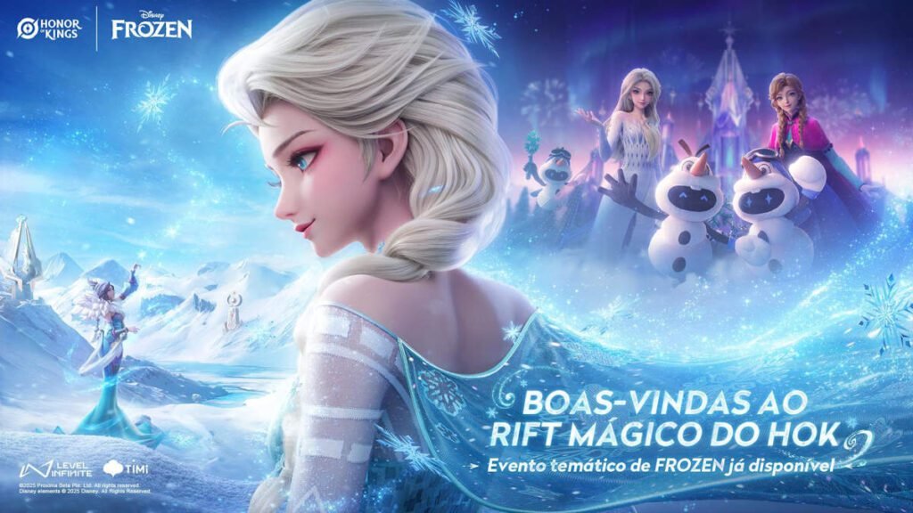 Honor fo Kings x Frozen collab