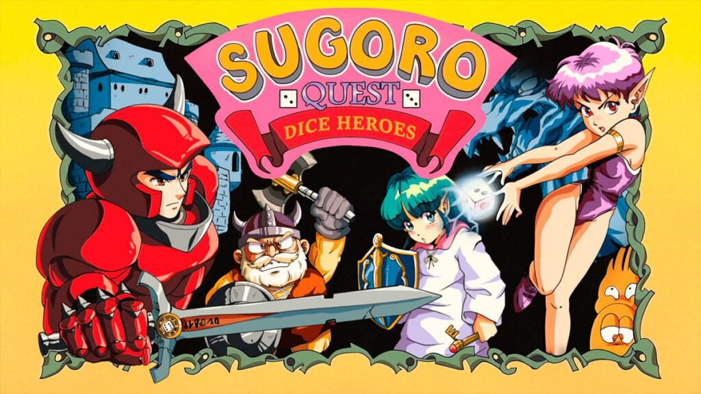 Sugoro Quest: Dice Heroes chega aos consoles em 7 de fevereiro