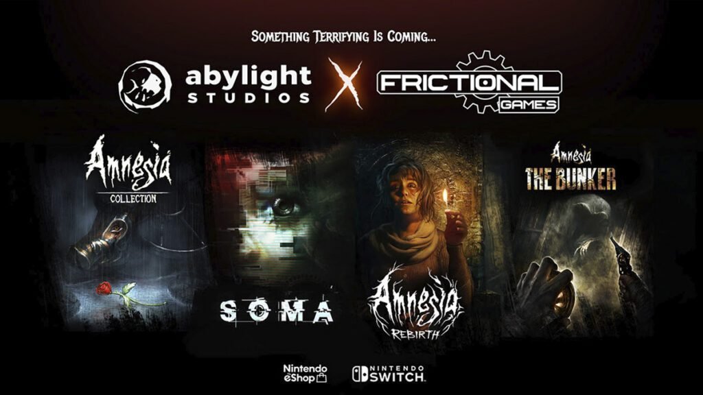 SOMA, Amnesia: Rebirth e Amnesia: The Bunker estão chegando ao Switch