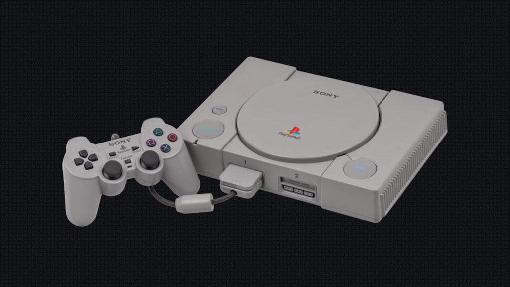 PS1 Console Artwork