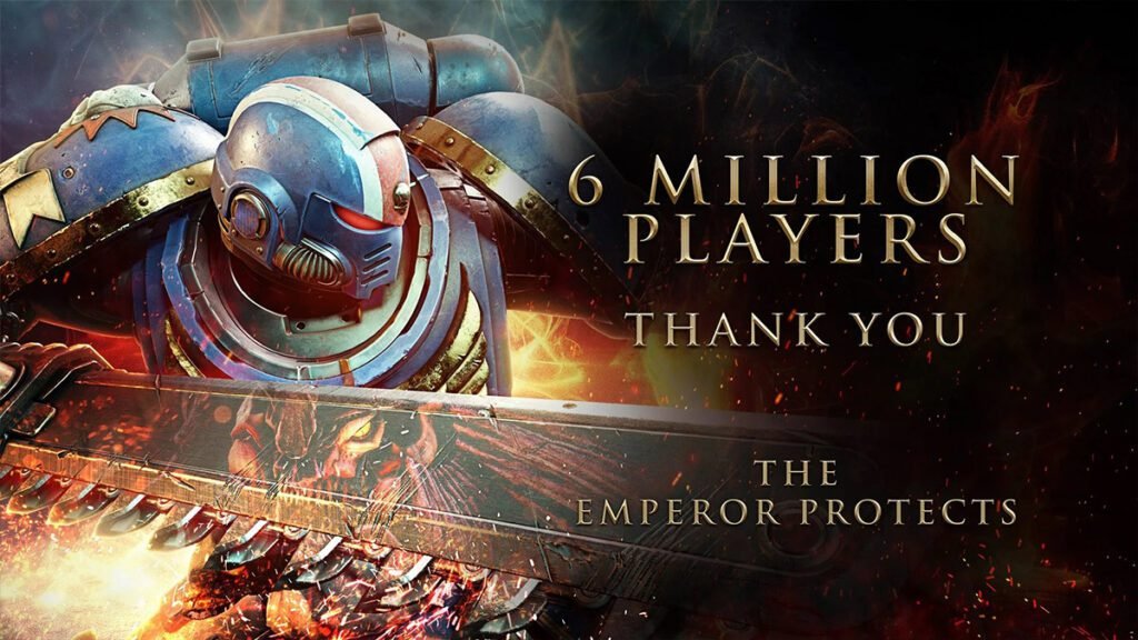 Warhammer 40,000: Space Marine 2 alcança 6 milhões de jogadores