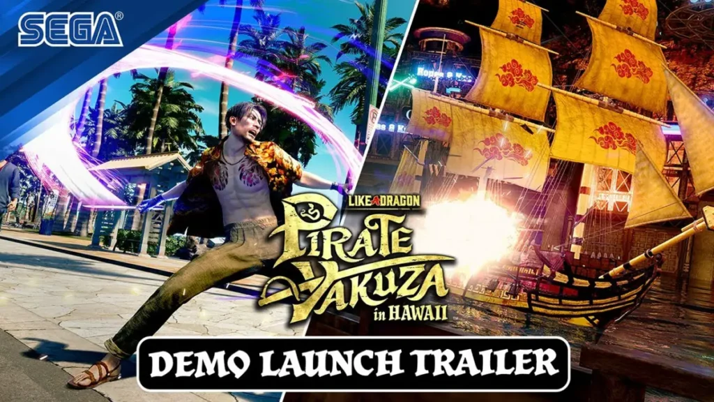Demo de Like a Dragon: Pirate Yakuza in Hawaii está disponível