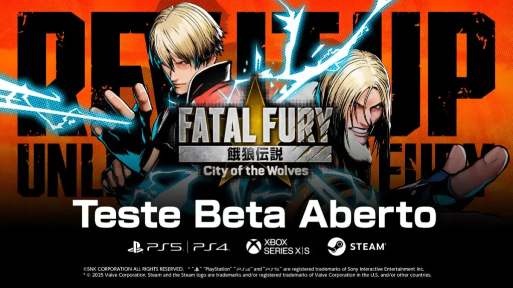 Teste beta aberto de Fatal Fury: City of the Wolves já está disponível