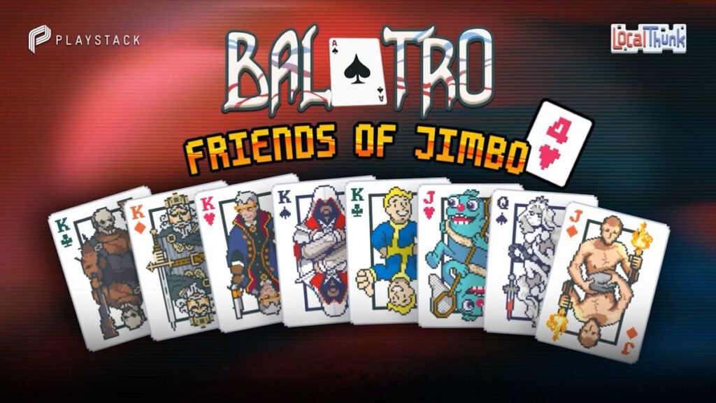 Assassin’s Creed chega ao Balatro em pacote Friends of Jimbo 4, disponível a partir de hoje