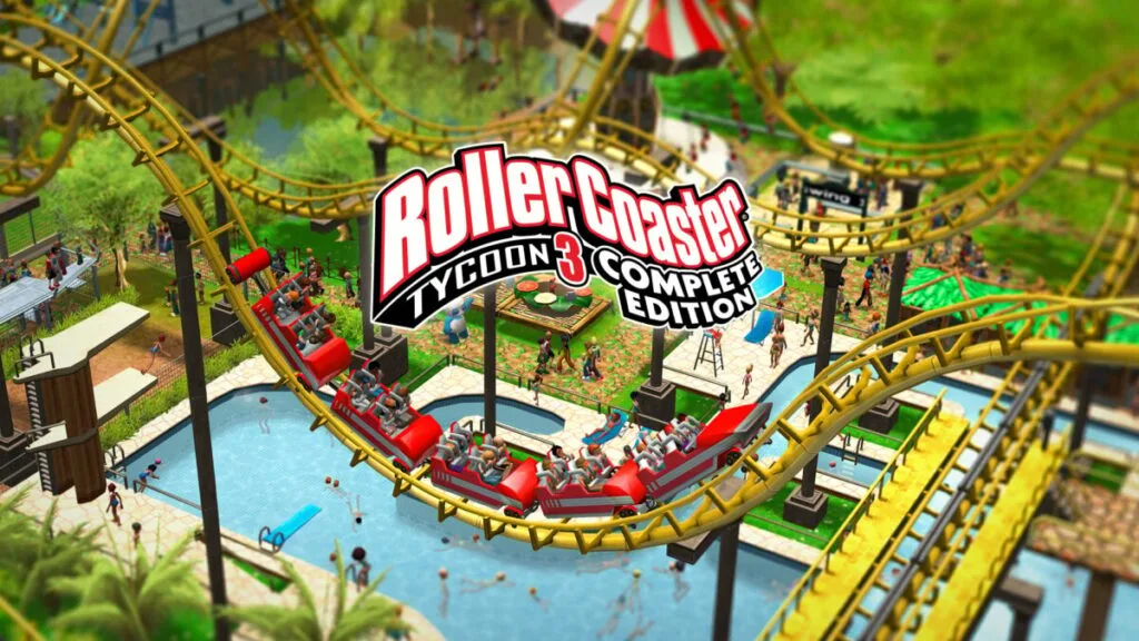 RollerCoaster Tycoon 3: Complete Edition – Edições físicas chegam ao Switch e PS5 em 6 de março de 2026; pré-vendas abertas hoje!