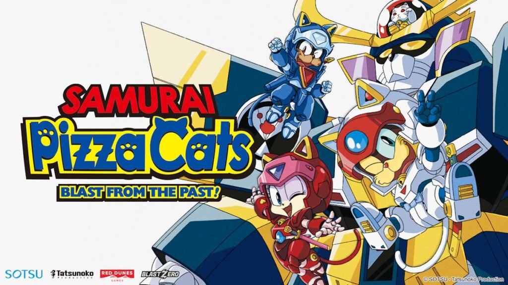 Samurai Pizza Cats - Key Art